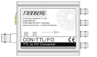 Fiber Optic converter CON/TTL/FO