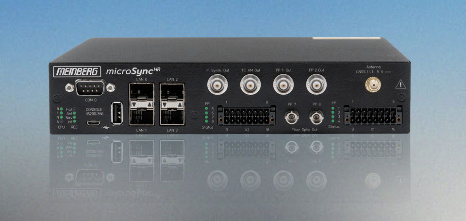 New microSync Series: powerful IEEE 1588 PTP Grandmaster and high performance NTP Server
