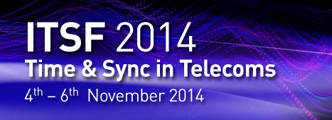 Internationales Telecom Sync Forum (ITSF) 2014 in Budapest