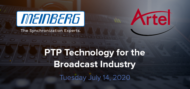 Virtuelle Partnerveranstaltung von Meinberg und Artel