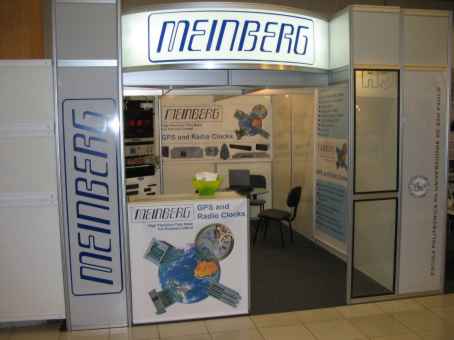 Meinberg Stand auf der IEEE/PES T&D 2004 Messe