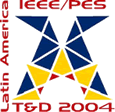 Logo of the IEEE/PES T&D 2004 fair