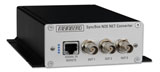 Konvertiert NTP oder IEEE-1588 zu IRIG, 10MHz, PPS, DCF77 und seriellen Zeittelegrammen